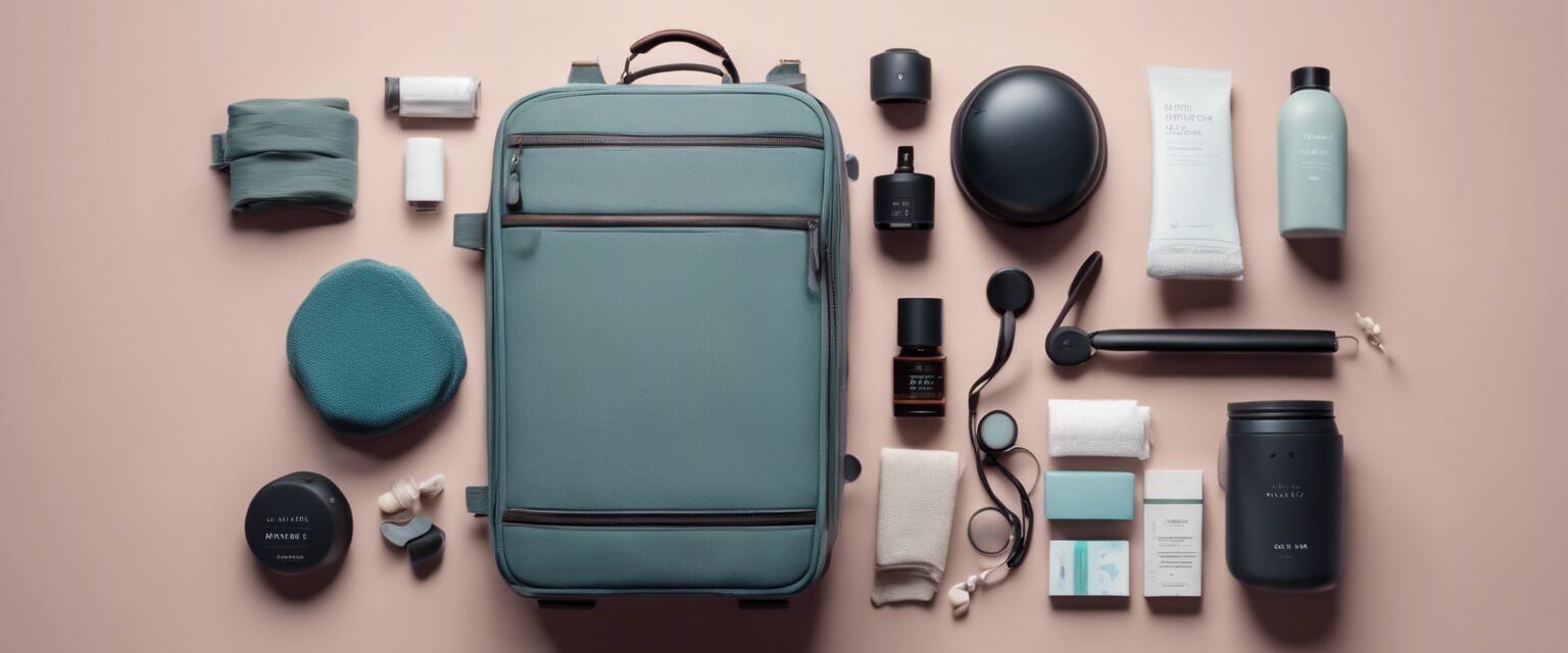 self-care travel kit